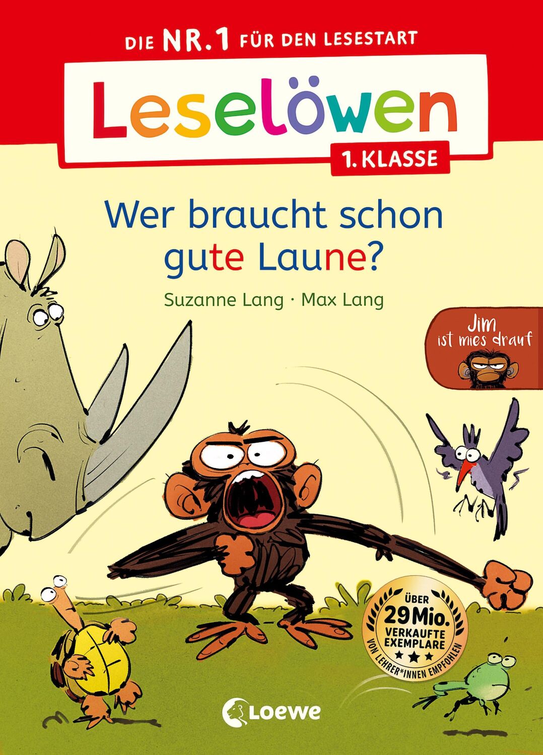 Cover: 9783743213715 | Leselöwen 1. Klasse - Jim ist mies drauf - Wer braucht schon gute...