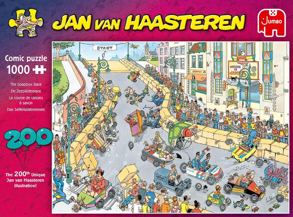 Bild: 8710126200537 | Jan van Haasteren - Seifenkistenrennen - 1000 Teile | Spiel | 20053