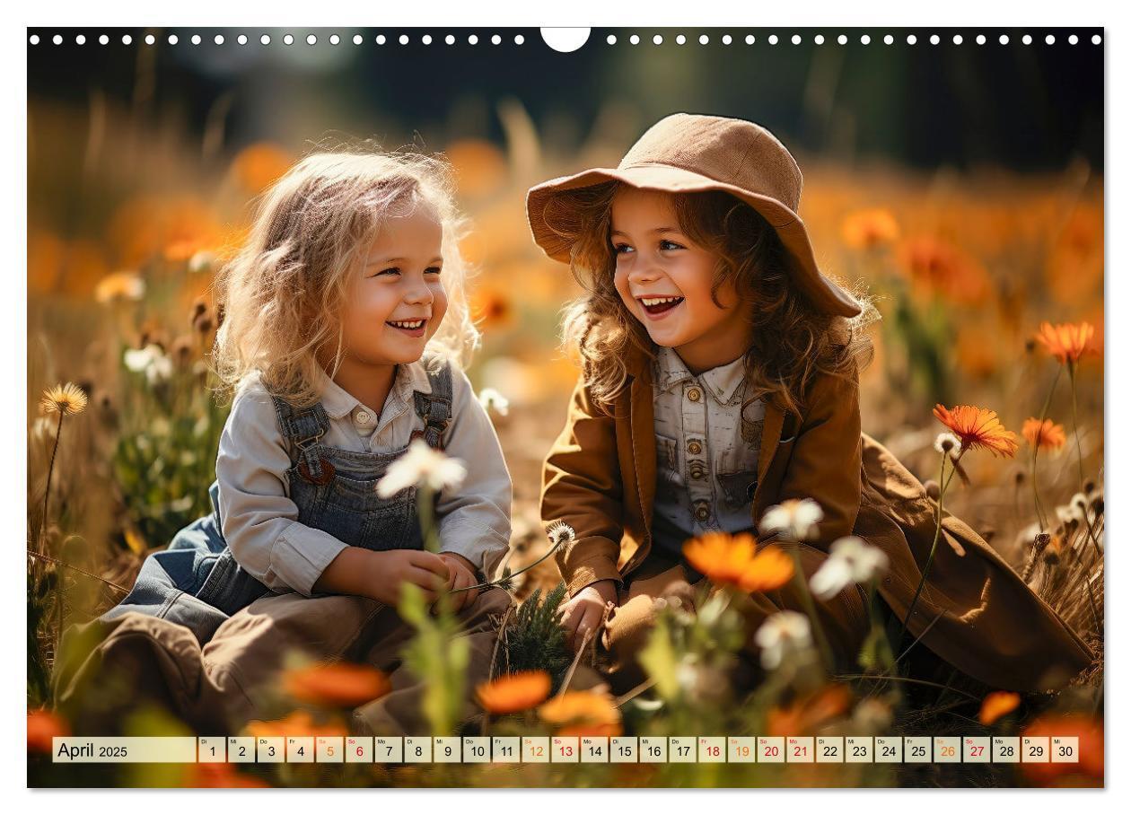 Bild: 9783383863110 | Kinder Lachen (Wandkalender 2025 DIN A3 quer), CALVENDO Monatskalender