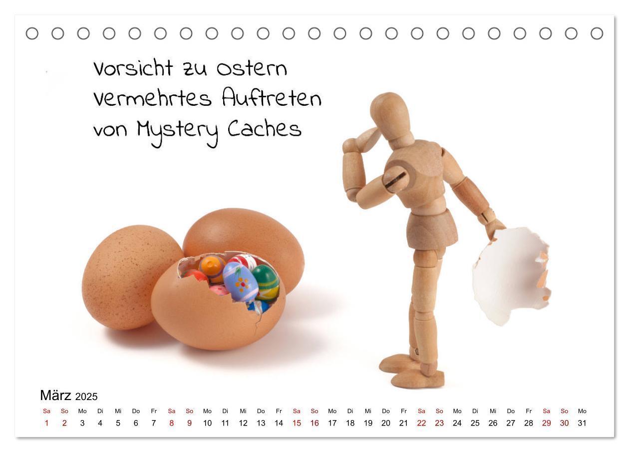 Bild: 9783435137107 | Ich Geocache jetzt (Tischkalender 2025 DIN A5 quer), CALVENDO...