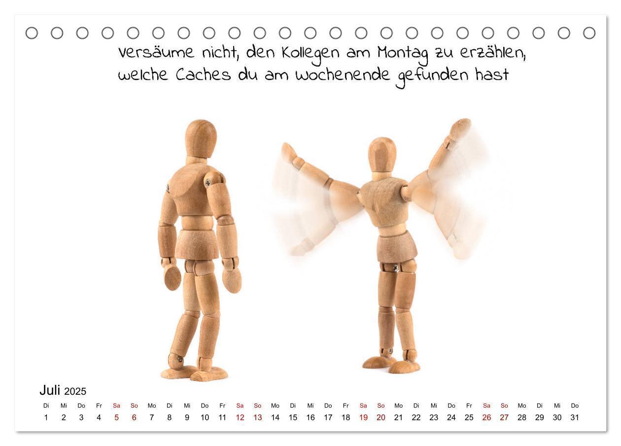 Bild: 9783435137107 | Ich Geocache jetzt (Tischkalender 2025 DIN A5 quer), CALVENDO...