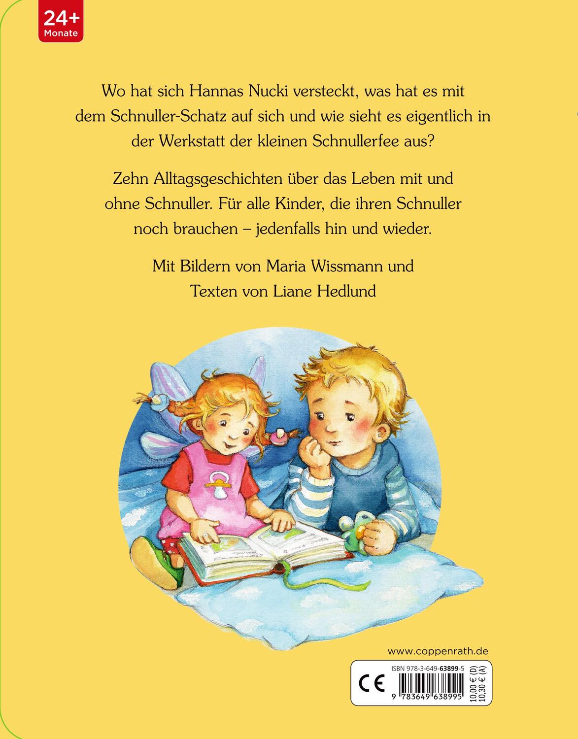 Rückseite: 9783649638995 | Die kleine Schnullerfee | Vorlesegeschichten | Liane Hedlund | Buch