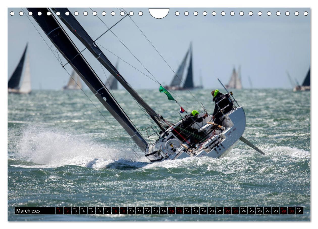 Bild: 9781325946181 | Rolex Fastnet Race (Wall Calendar 2025 DIN A4 landscape), CALVENDO...