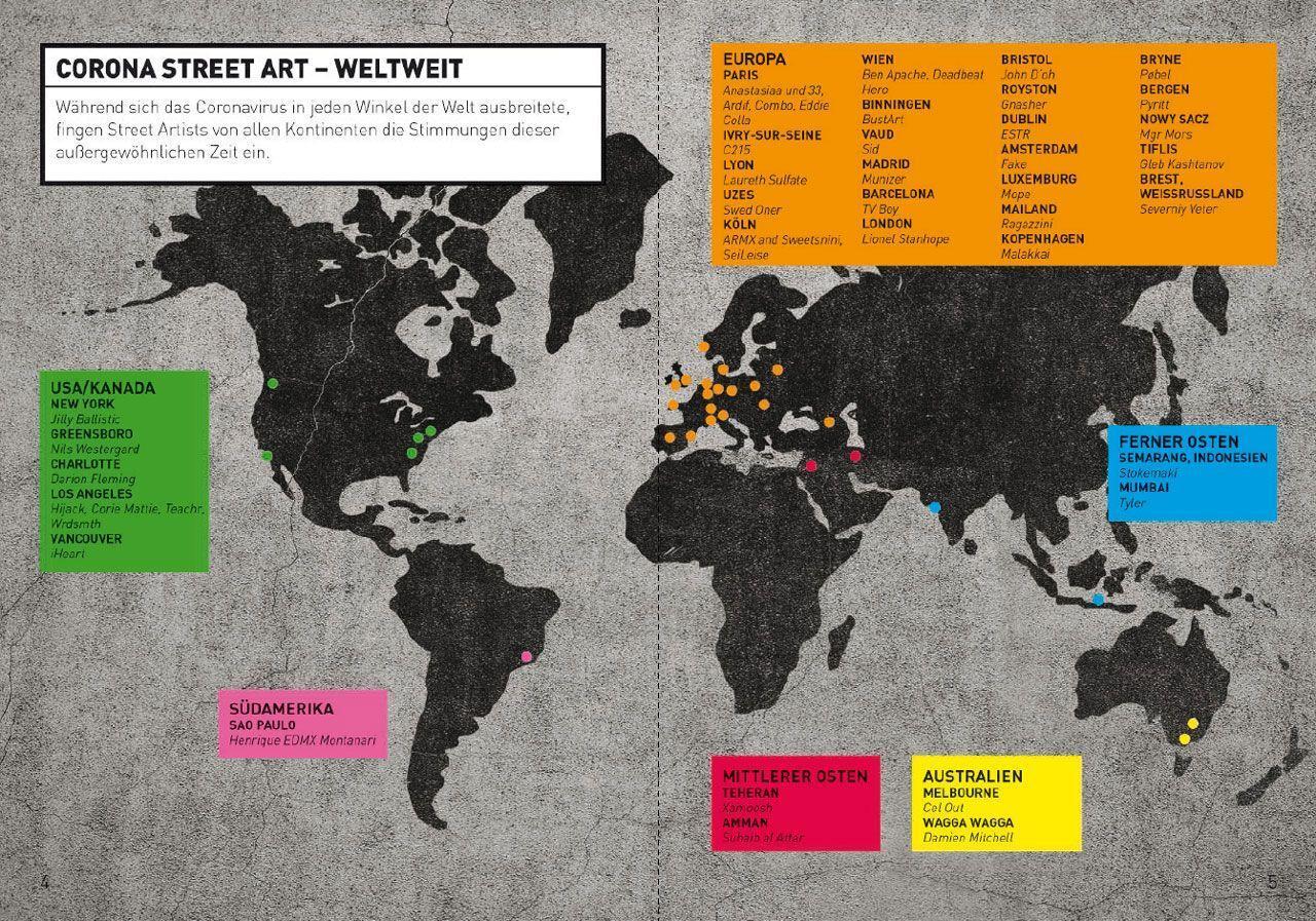 Bild: 9783038761785 | Street Art in Zeiten von Corona | 50 Statements von Graffiti-Künstlern