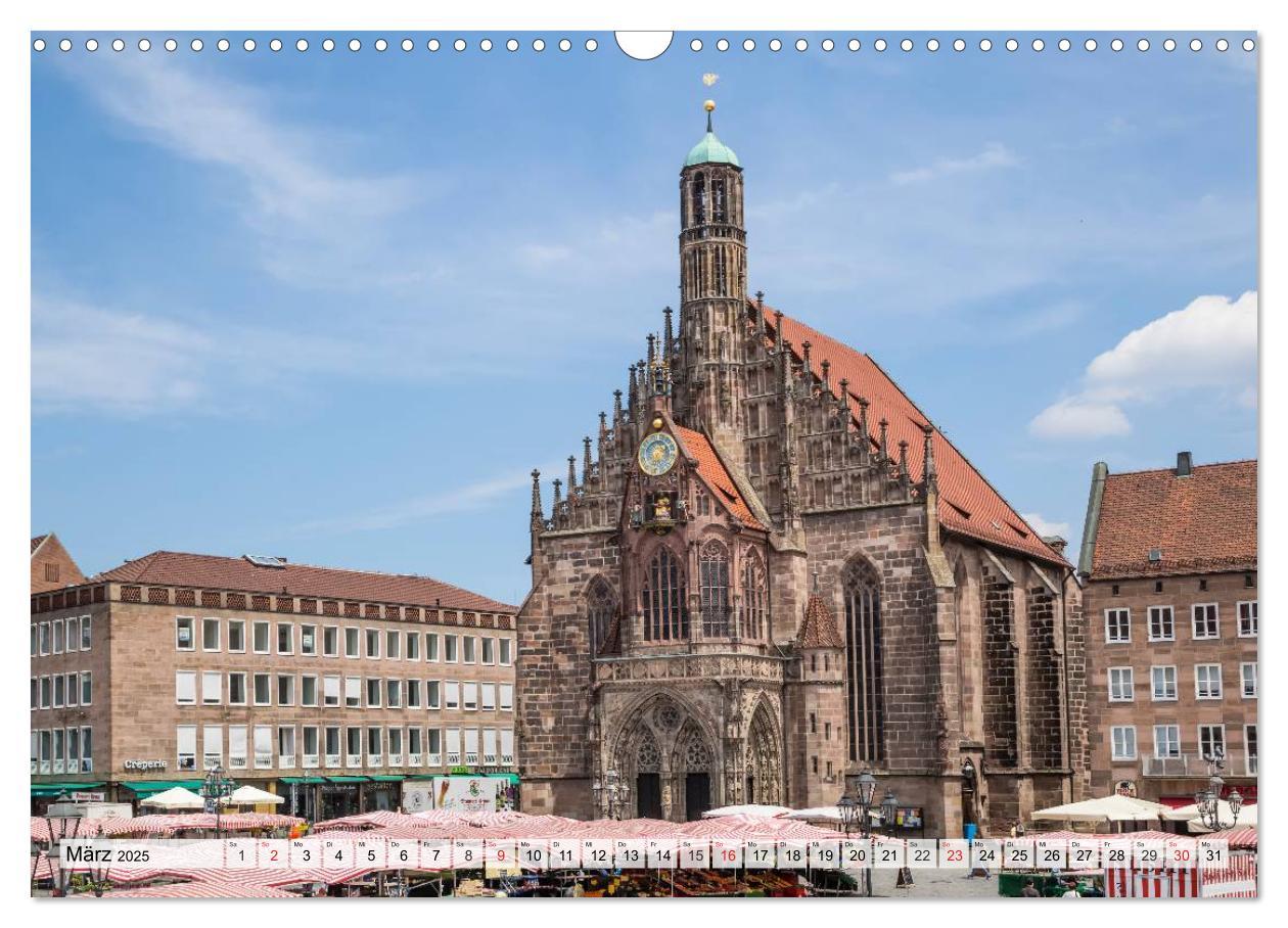 Bild: 9783435592029 | NÜRNBERG Historisches Stadtherz (Wandkalender 2025 DIN A3 quer),...