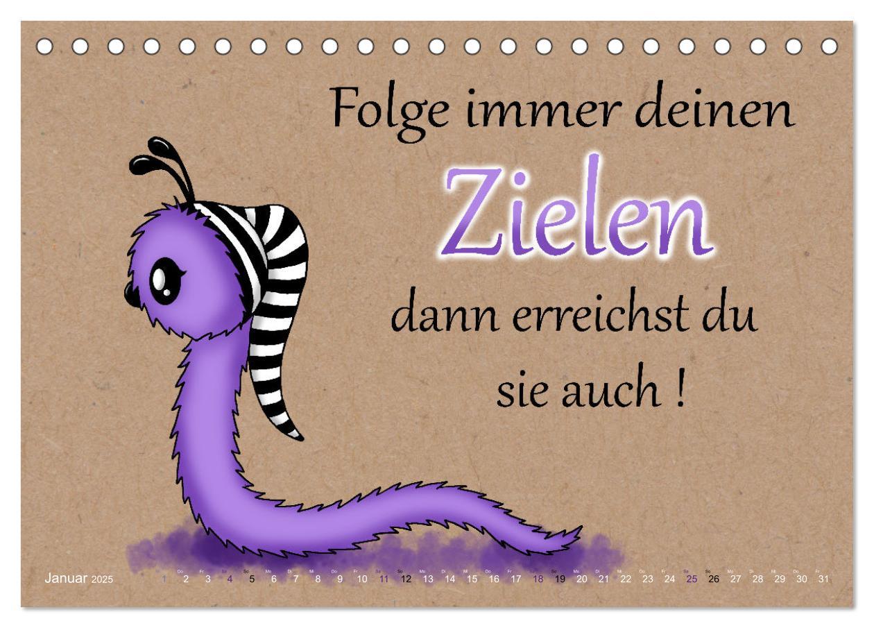 Bild: 9783435049929 | Motiviert durchs Leben (Tischkalender 2025 DIN A5 quer), CALVENDO...