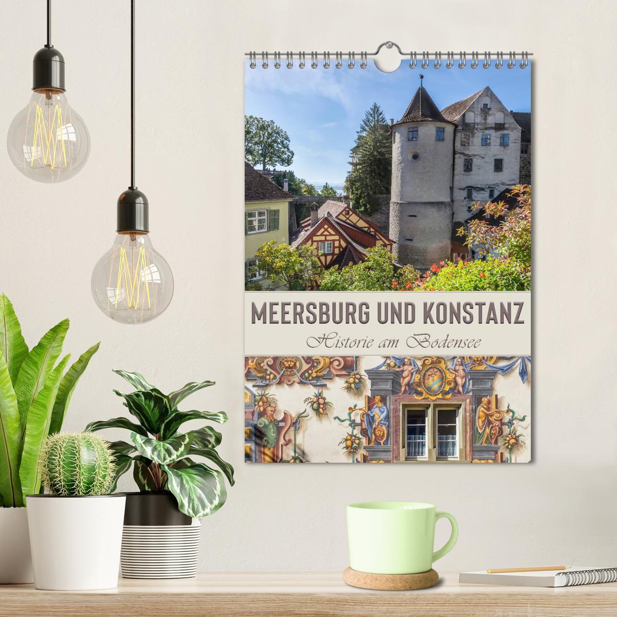 Bild: 9783435957446 | MEERSBURG UND KONSTANZ Historie am Bodensee (Wandkalender 2025 DIN...