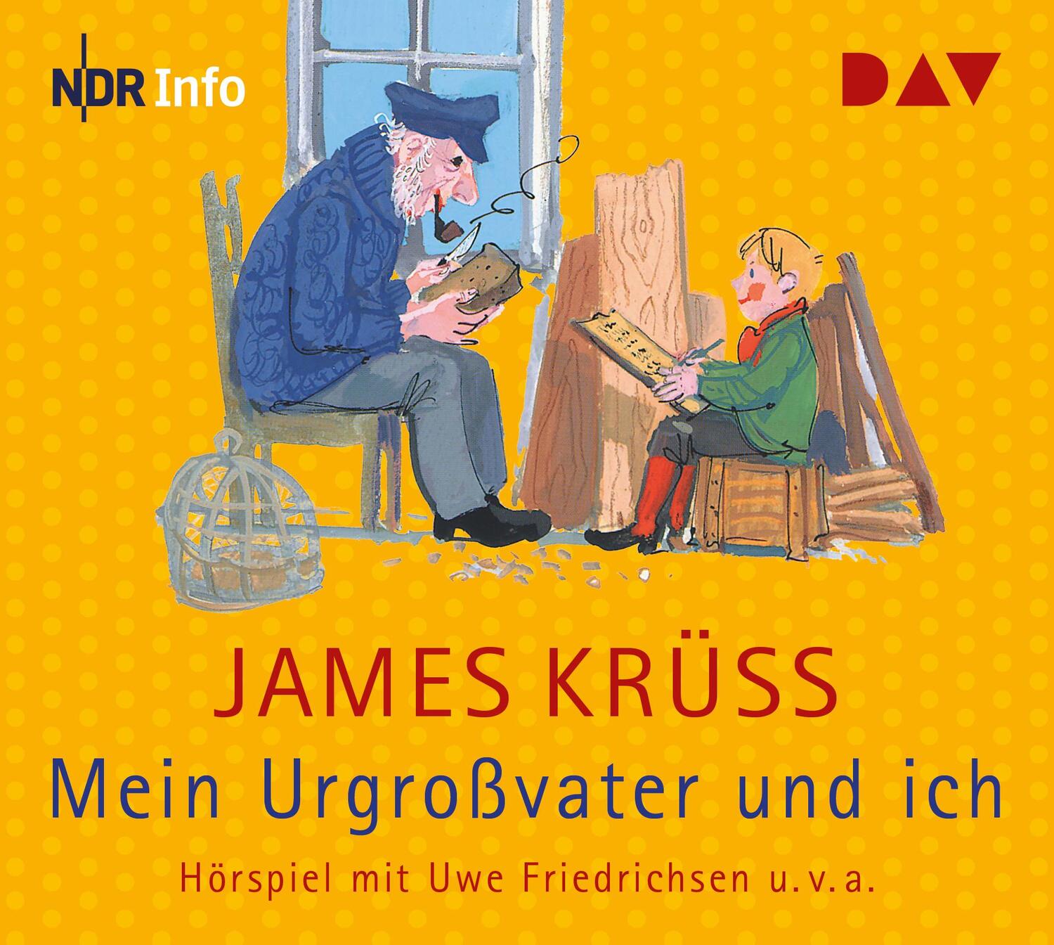 Cover: 9783898139601 | Mein Urgroßvater und ich | Hörspiel für Kinder | James Krüss | CD