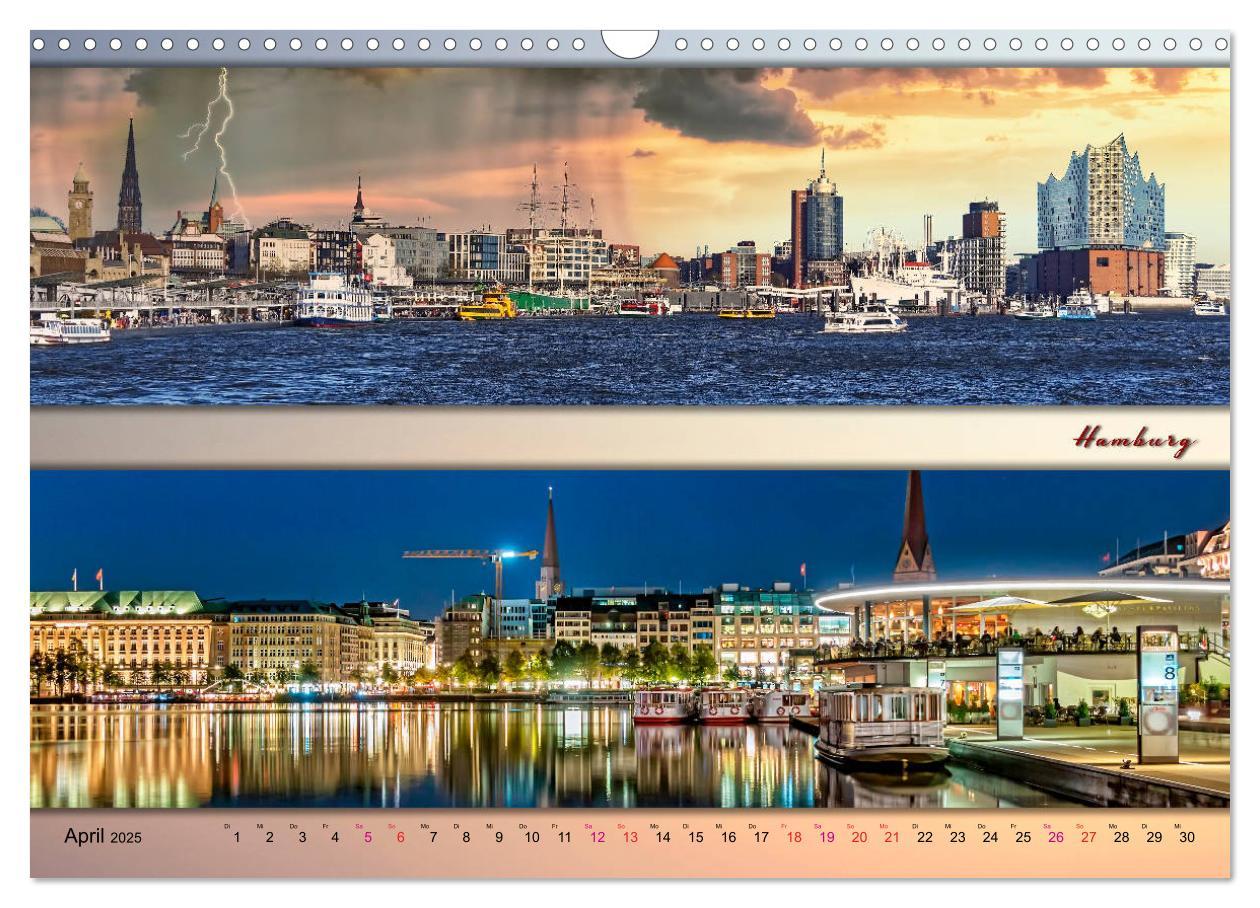 Bild: 9783435133994 | Faszinierende Städte in Deutschland - Panoramen (Wandkalender 2025...