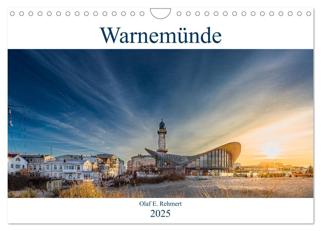 Cover: 9783435029839 | Warnemünde by Olaf Rehmert (Wandkalender 2025 DIN A4 quer),...