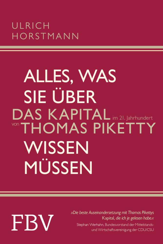 Cover: 9783898798846 | Alles, was Sie über "Das Kapital im 21. Jahrhundert" von Thomas...