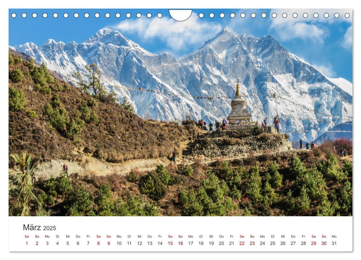 Bild: 9783435008636 | Nepal - Mitten im Himalaya (Wandkalender 2025 DIN A4 quer),...