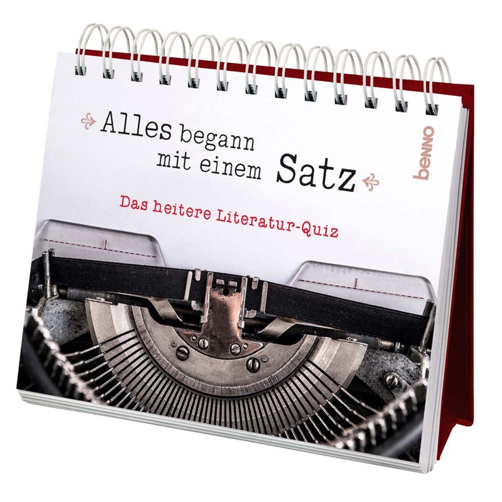 Cover: 9783746260860 | Alles begann mit einem Satz | Das heitere Literatur-Quiz | Taschenbuch