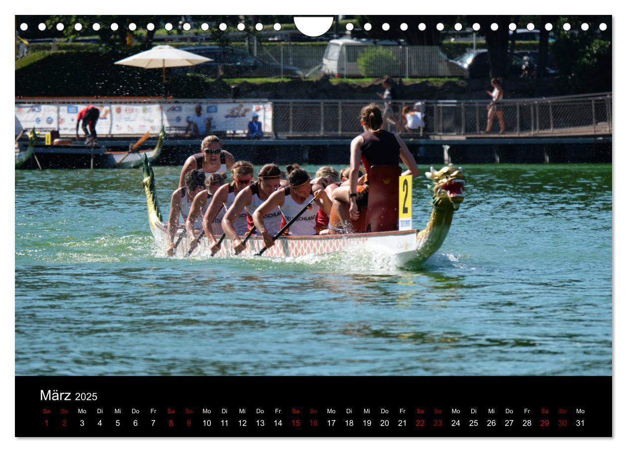 Bild: 9783435420087 | Drachenboot - MissionRome (Wandkalender 2025 DIN A4 quer), CALVENDO...