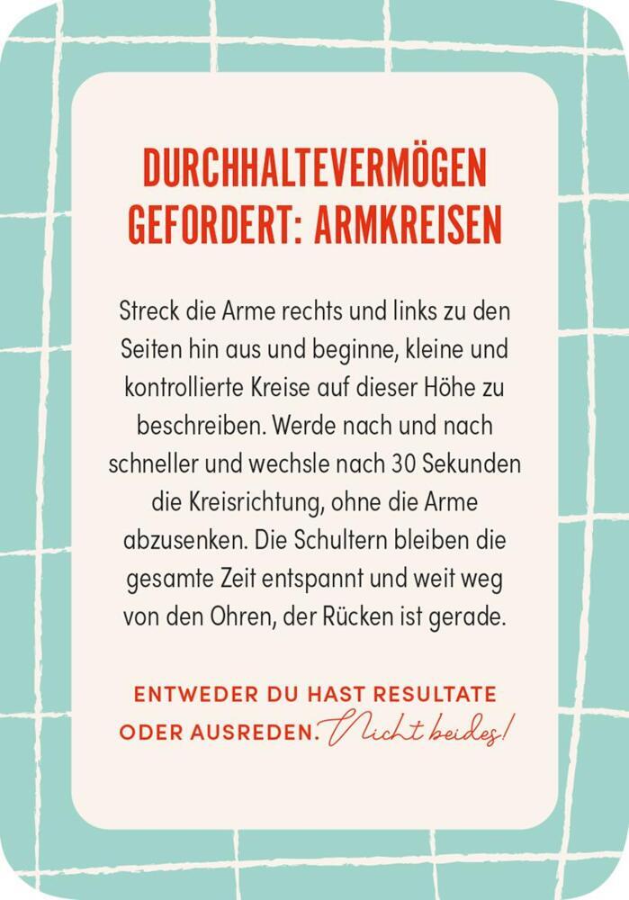 Bild: 9783845847146 | Mini-Lieblings-Workouts | 50 effektive Übungen für jeden Tag | Wassmer