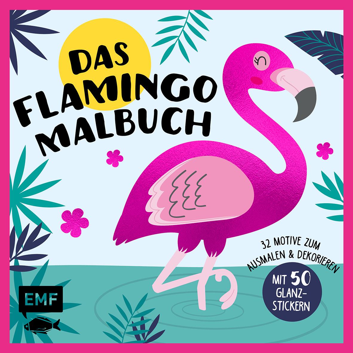 Cover: 9783960934066 | Das Flamingo-Malbuch | Taschenbuch | 64 S. | Deutsch | 2019