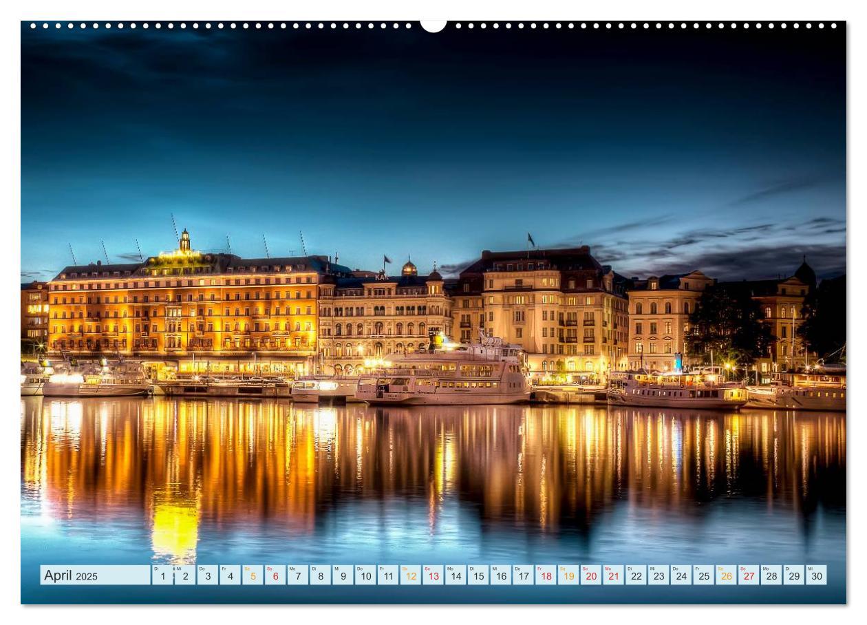 Bild: 9783435573219 | Stockholm - Venedig des Nordens (Wandkalender 2025 DIN A2 quer),...