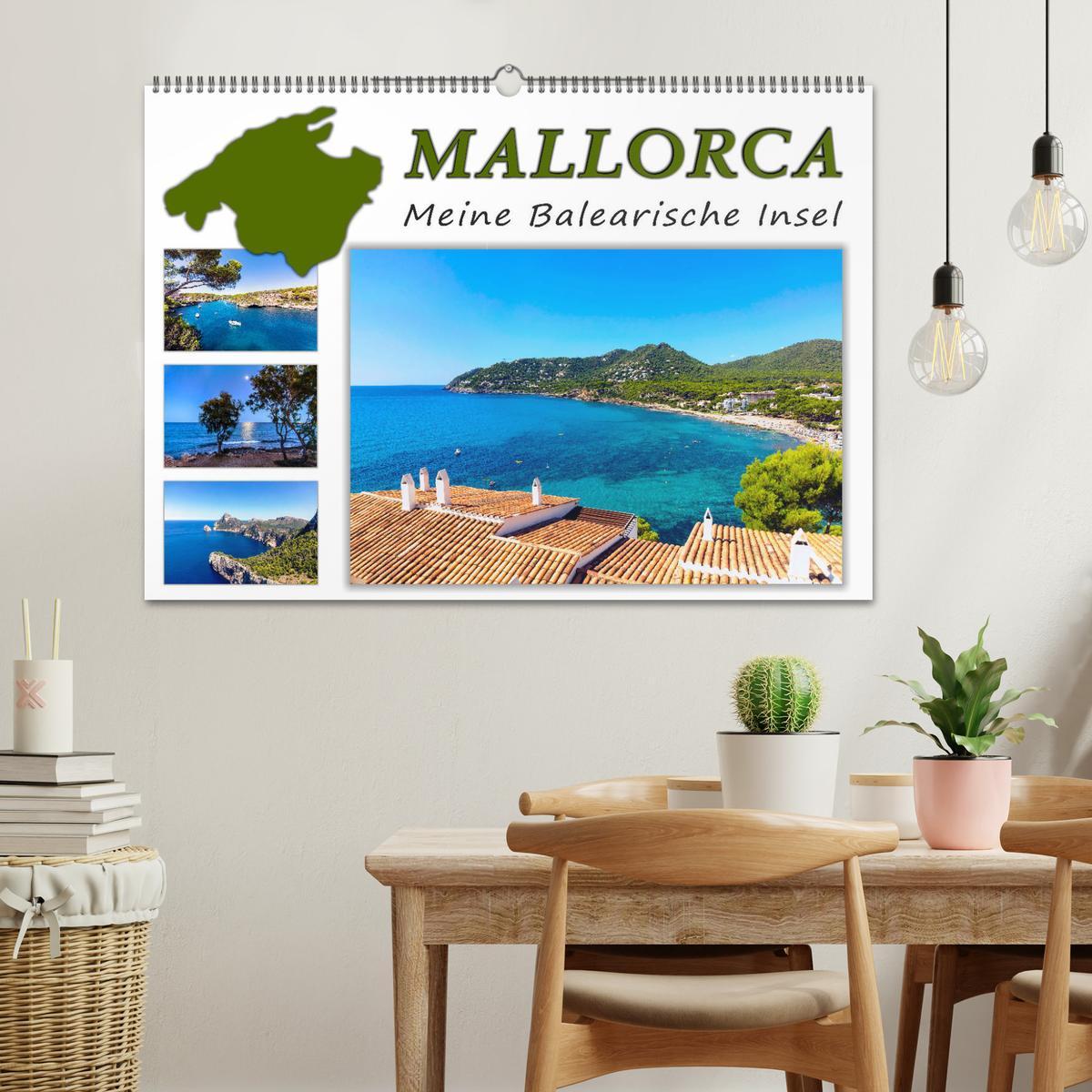 Bild: 9783435330546 | MALLORCA, Meine Balearische Insel (Wandkalender 2025 DIN A2 quer),...