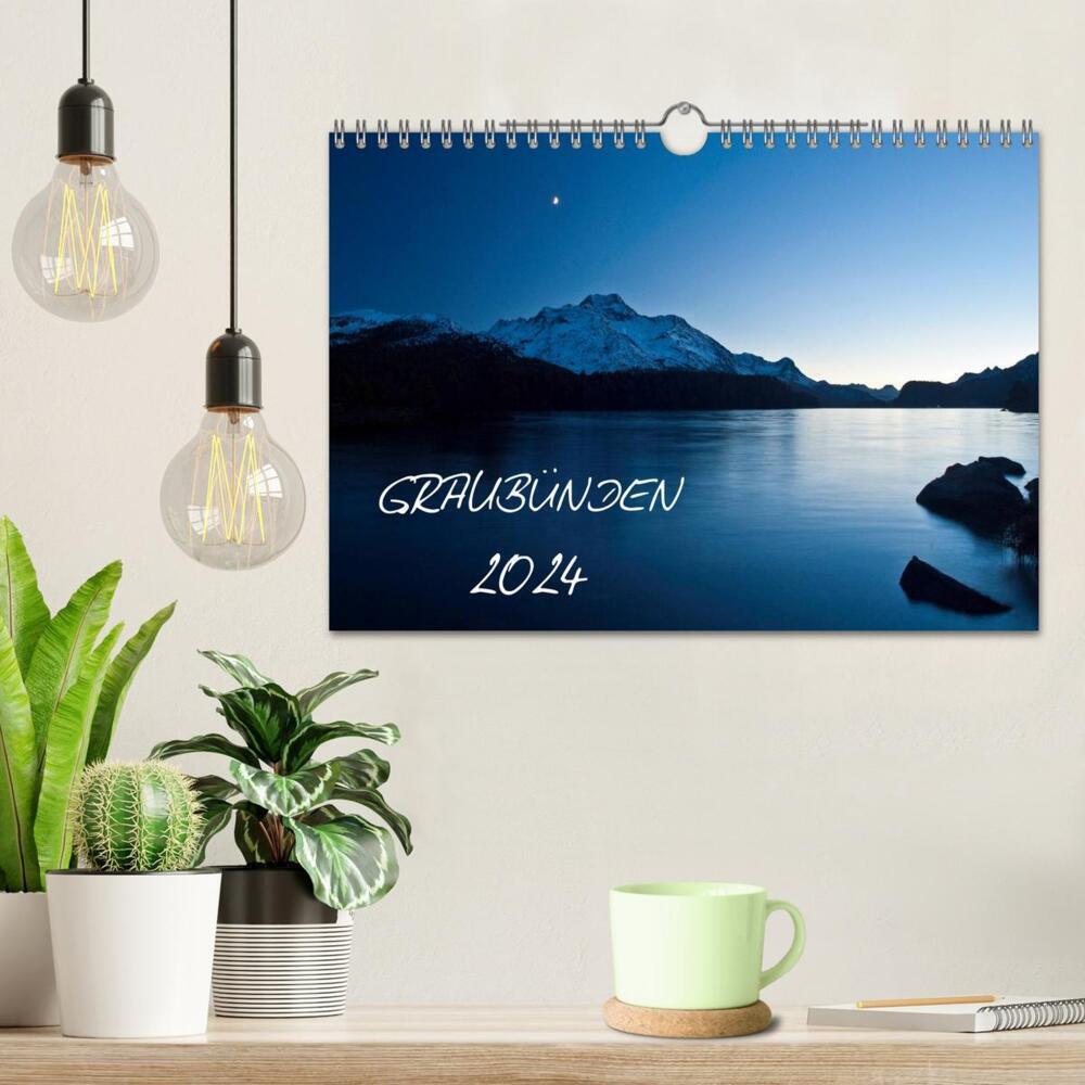 Bild: 9783675965034 | Graubünden - Die schönsten Bilder (Wandkalender 2024 DIN A4 quer),...