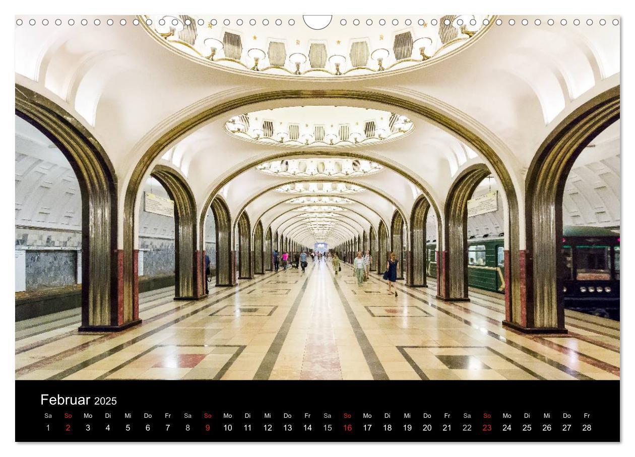 Bild: 9783435644247 | Moskau 2025 (Wandkalender 2025 DIN A3 quer), CALVENDO Monatskalender