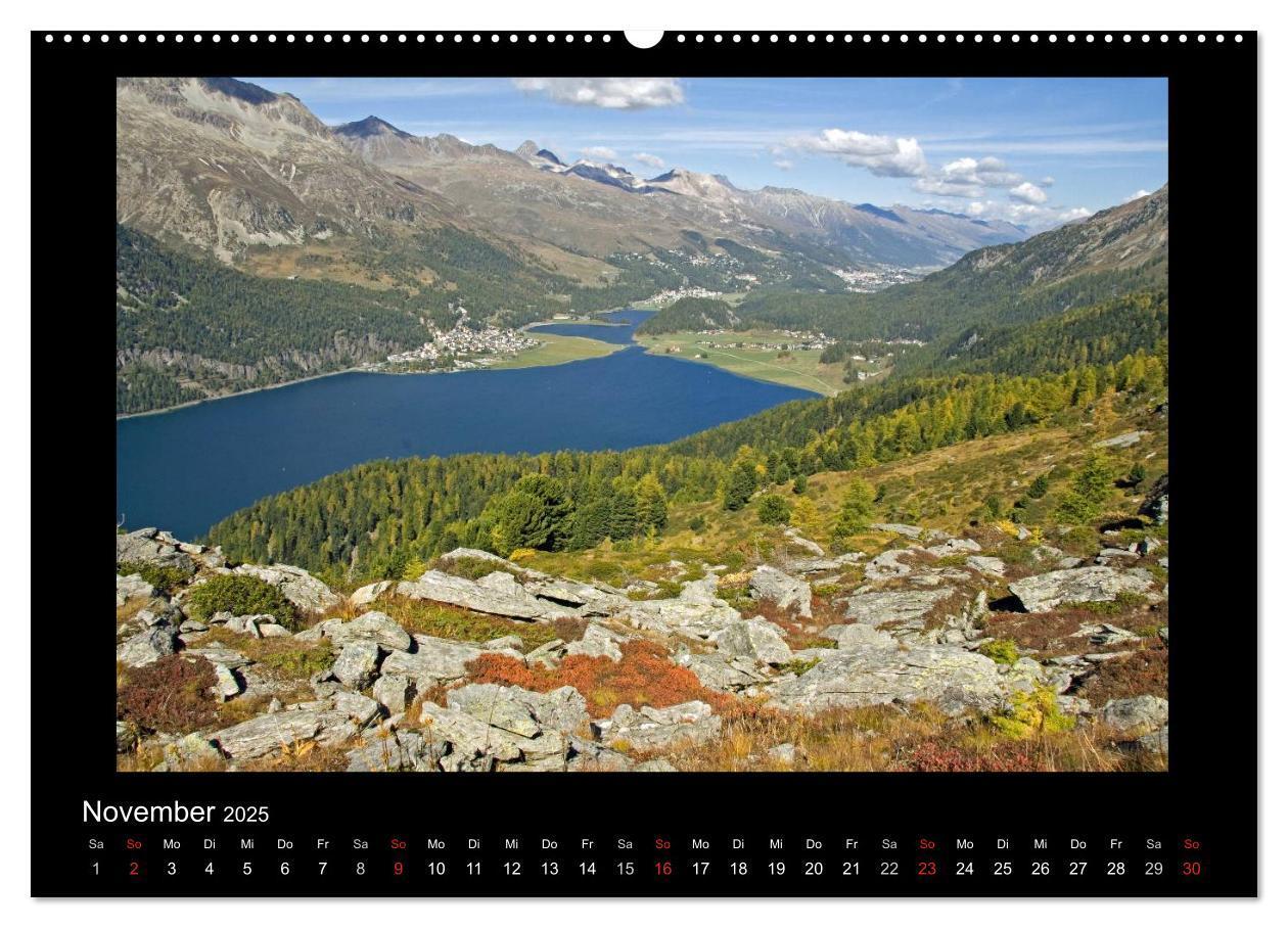 Bild: 9783435549559 | Oberengadin (hochwertiger Premium Wandkalender 2025 DIN A2 quer),...