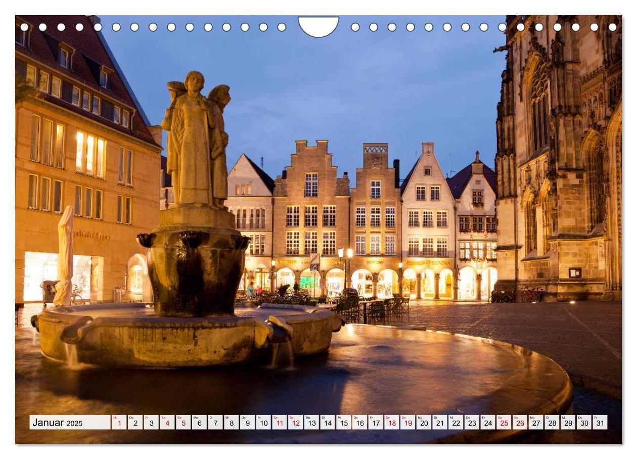 Bild: 9783435261000 | Lebenswertes Münster (Wandkalender 2025 DIN A4 quer), CALVENDO...