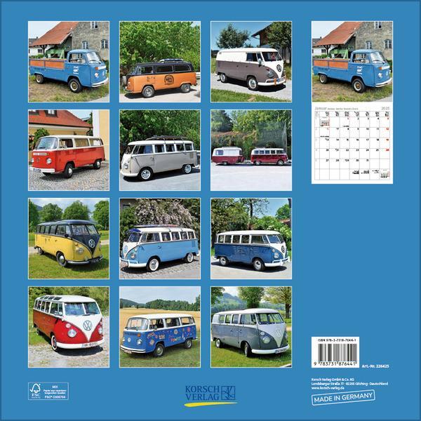 Bild: 9783731876441 | Kult-Transporter 2025 | Verlag Korsch | Kalender | 13 S. | Deutsch