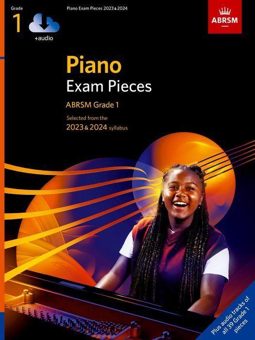 Cover: 9781786014634 | ABRSM Piano Exam Pieces 2023-2024 Grade 1 + Audio | ABRSM | Buch