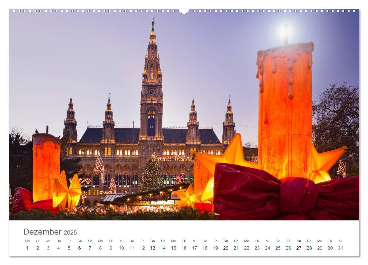 Bild: 9783435452880 | Traumhaftes Wien 2025 (Wandkalender 2025 DIN A2 quer), CALVENDO...