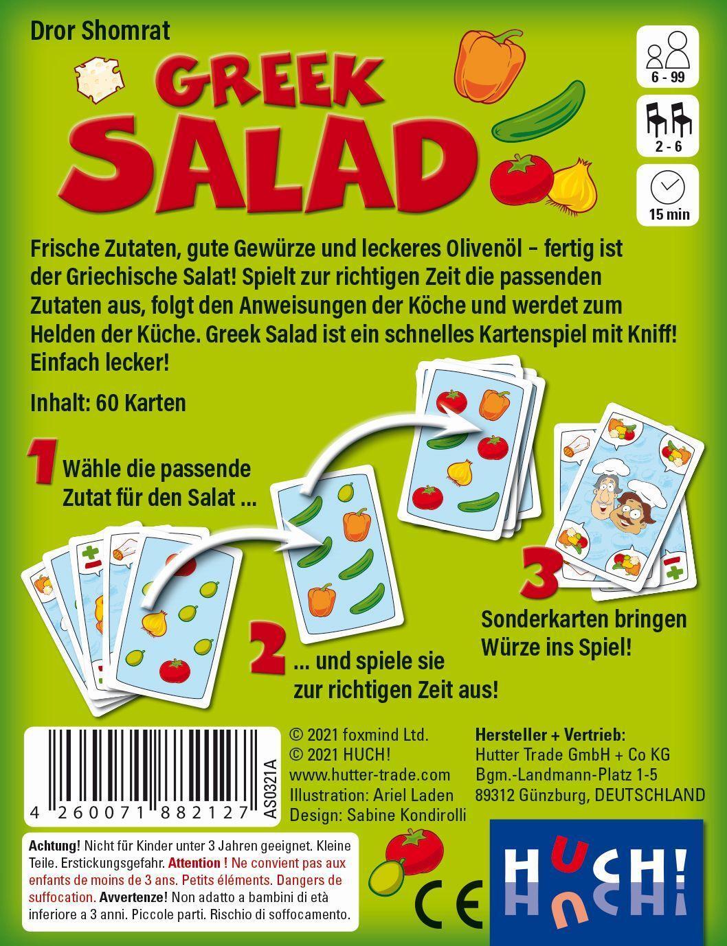 Bild: 4260071882127 | Greek Salad | Dror Shomrat | Spiel | 882127 | Deutsch | 2021