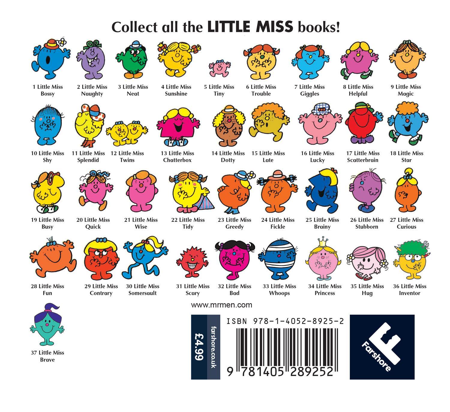 Rückseite: 9781405289252 | Little Miss Hug | Adam Hargreaves | Taschenbuch | Englisch | 2018