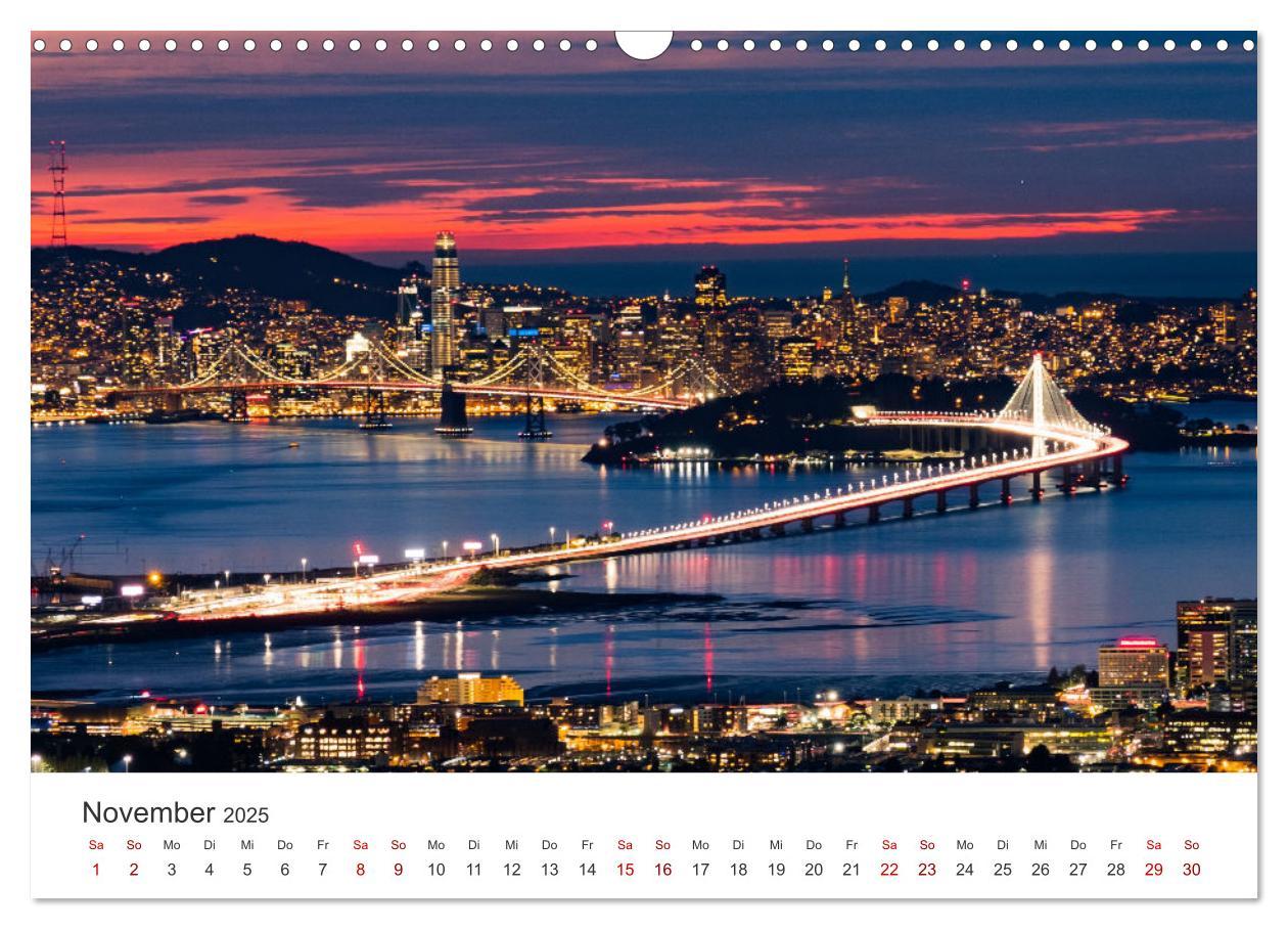 Bild: 9783435007523 | San Francisco - Die Heimat der Golden Gate Bridge. (Wandkalender...