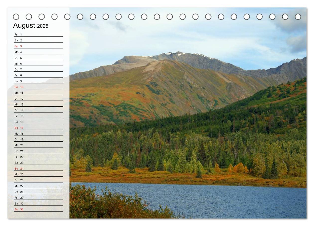 Bild: 9783435522293 | Alaska - Weites Land (Tischkalender 2025 DIN A5 quer), CALVENDO...