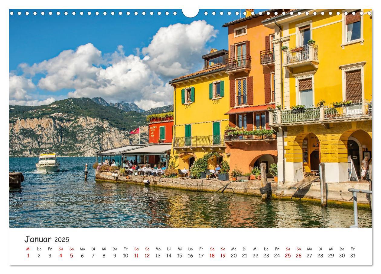 Bild: 9783435013012 | Malcesine am Gardasee (Wandkalender 2025 DIN A3 quer), CALVENDO...