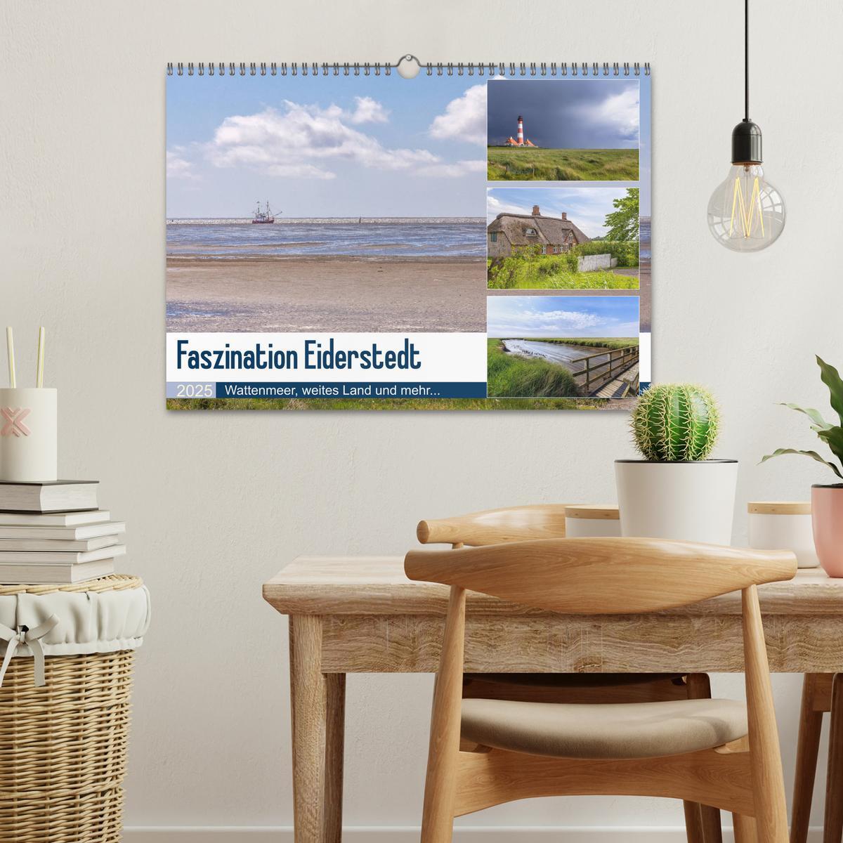 Bild: 9783435305421 | Faszination Eiderstedt (Wandkalender 2025 DIN A3 quer), CALVENDO...