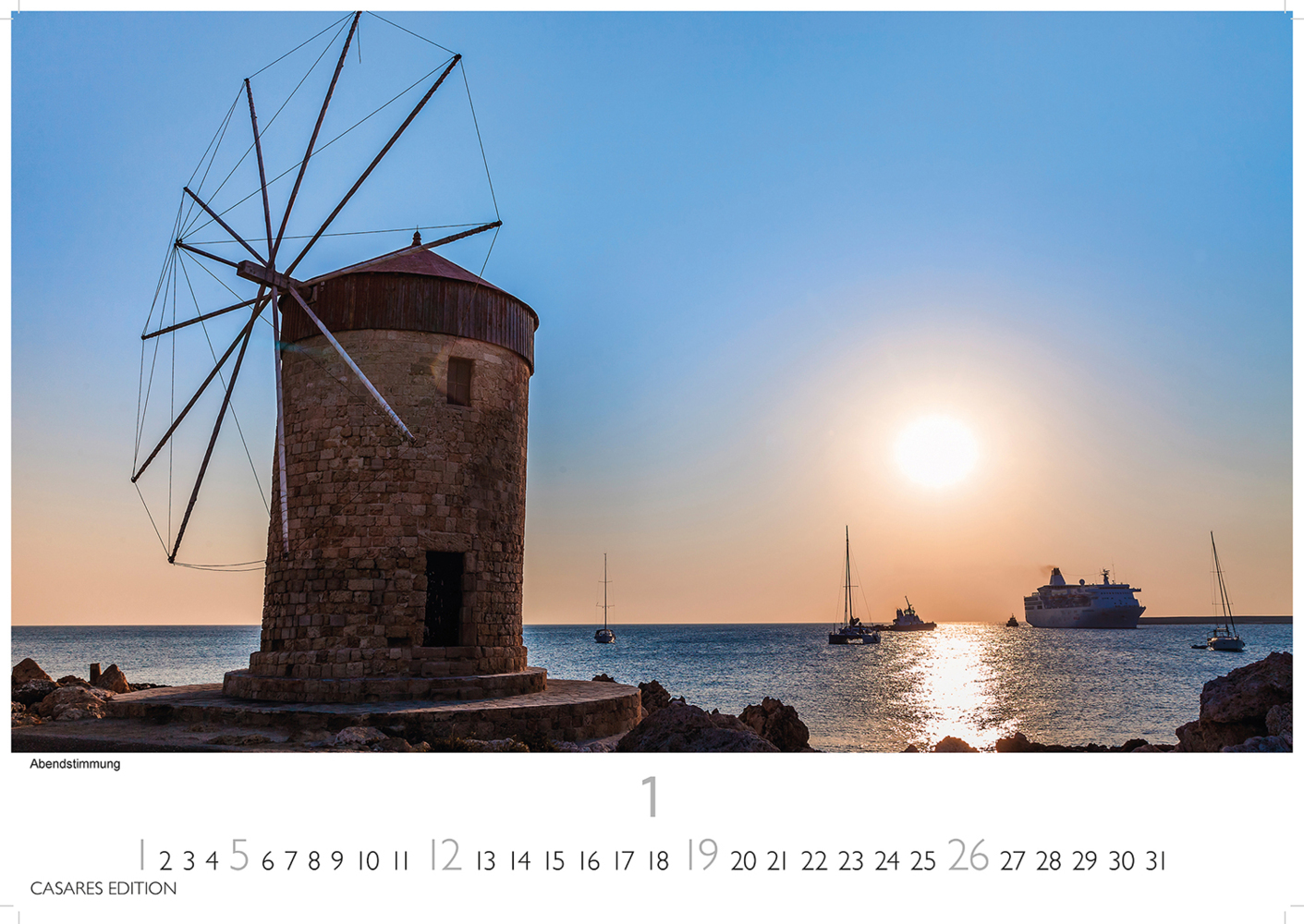 Bild: 9781835240816 | Rhodos 2025 S 24x35 cm | Kalender | 14 S. | Deutsch | 2025