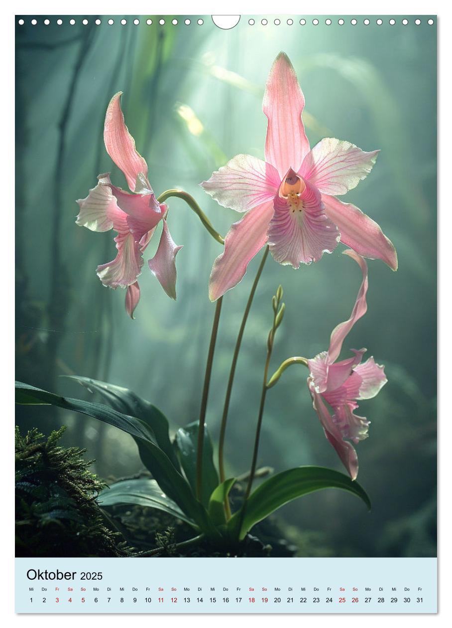 Bild: 9783383801334 | Orchideen Poesie (Wandkalender 2025 DIN A3 hoch), CALVENDO...