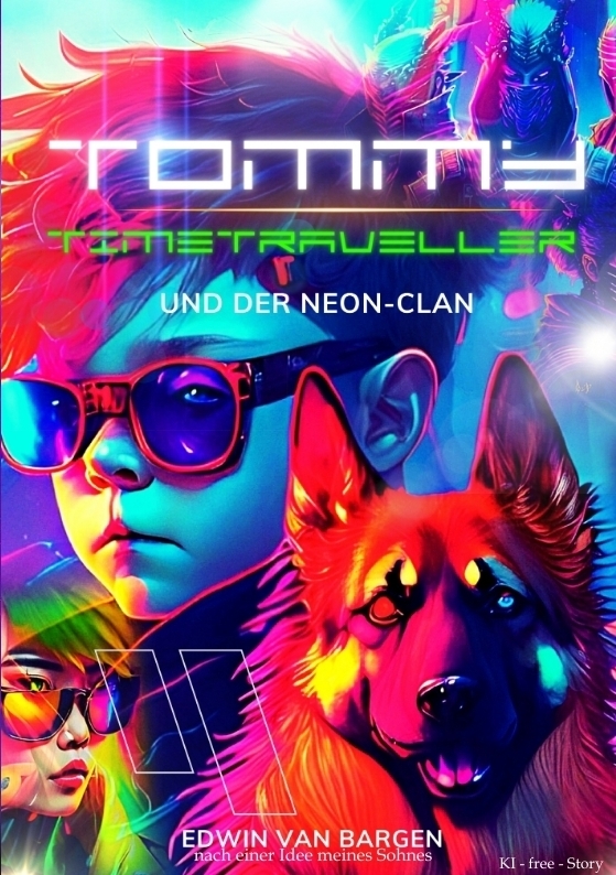 Cover: 9783384163875 | Tommy Timetraveller und der Neon-Clan | Edwin van Bargen | Taschenbuch