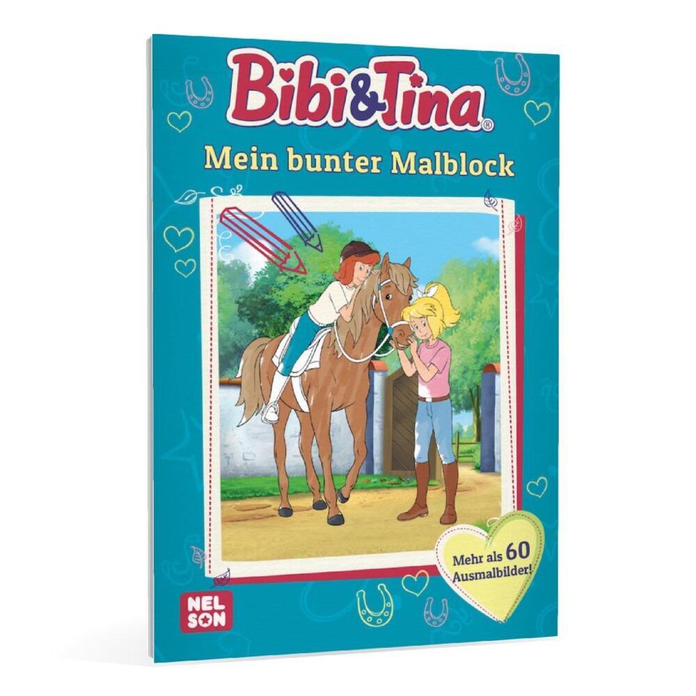 Bild: 9783845122120 | Bibi &amp; Tina | Malvorlagen für Jungen und Mädchen ab 4 Jahren | Buch