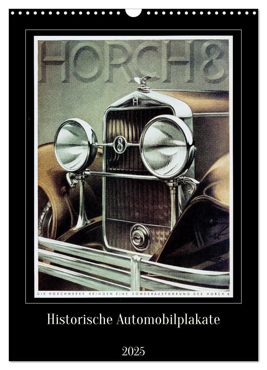 Cover: 9783435906642 | Historische Automobilplakate (Wandkalender 2025 DIN A3 hoch),...