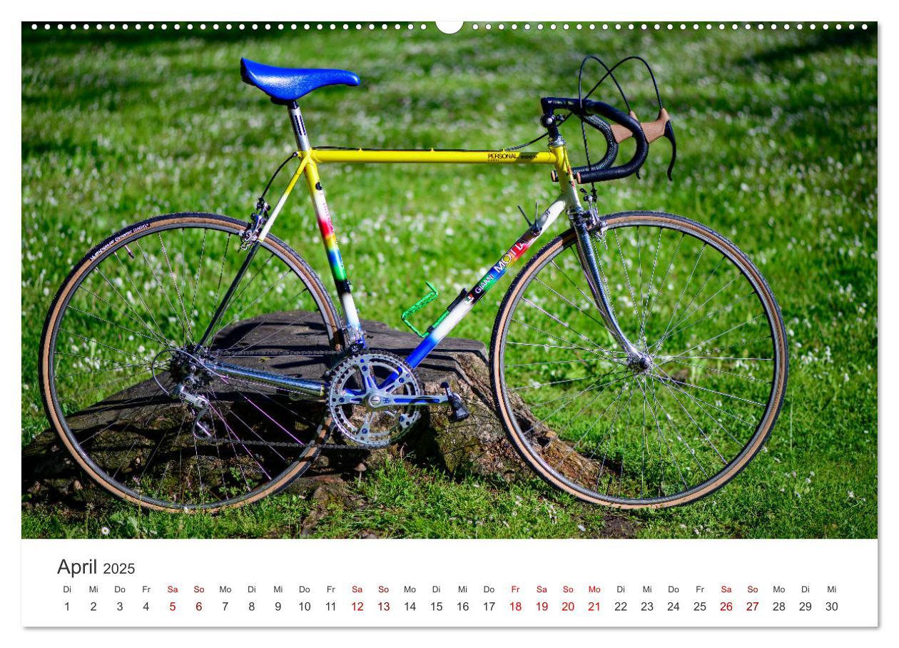 Bild: 9783435017898 | Stahlrenner - Rennrad-Klassiker aus Europa (Wandkalender 2025 DIN...