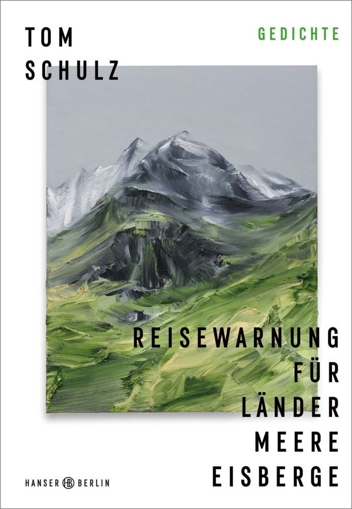 Cover: 9783446262010 | Reisewarnung für Länder Meere Eisberge | Gedichte | Tom Schulz | Buch