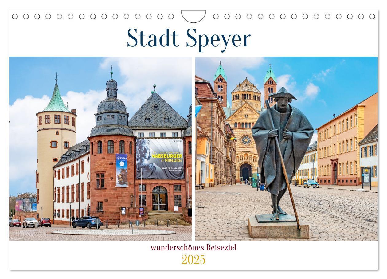 Cover: 9783383858932 | Stadt Speyer - wunderschönes Reiseziel (Wandkalender 2025 DIN A4...