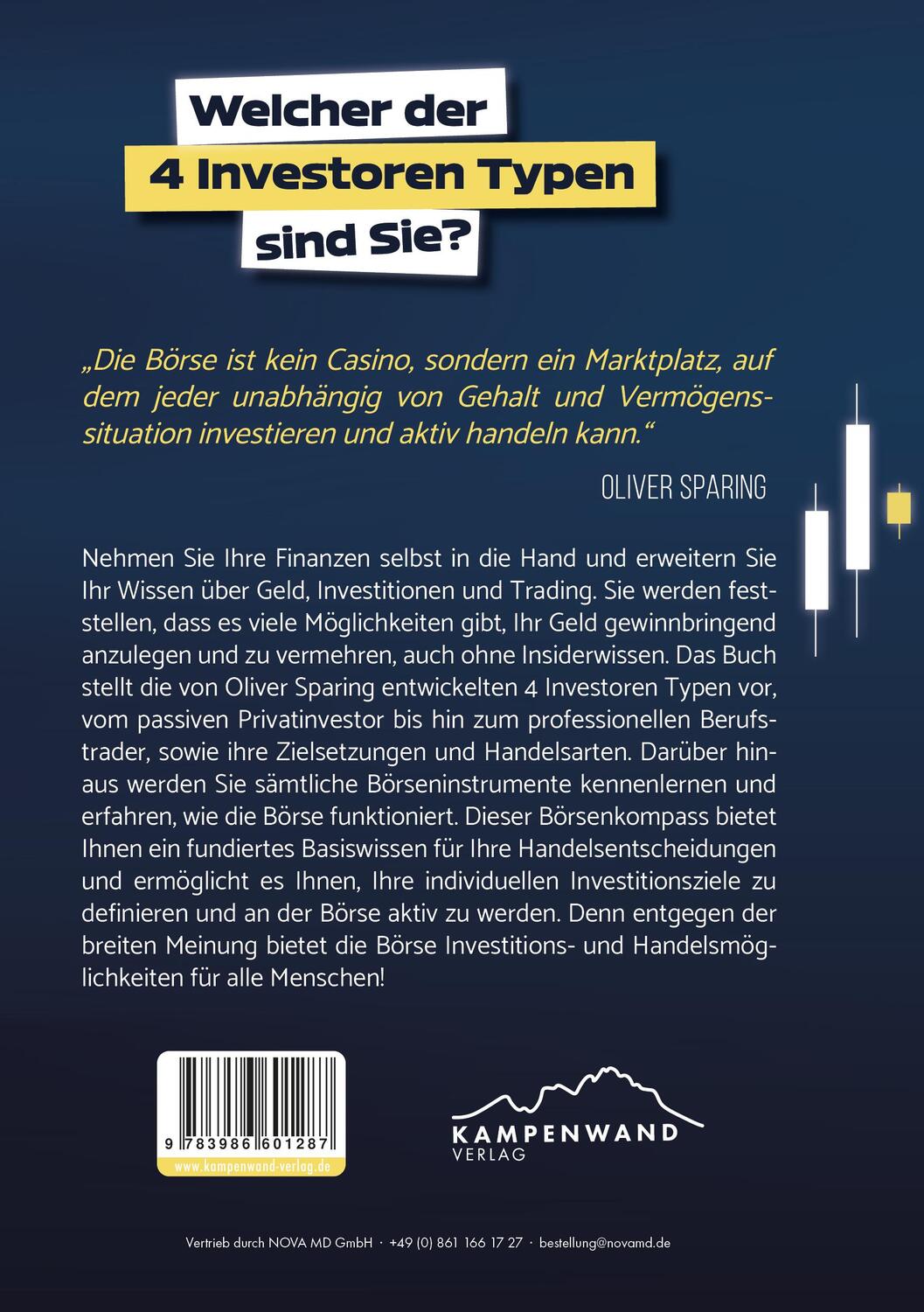 Rückseite: 9783986601287 | Das komplette Börsengrundwissen | Oliver Sparing | Taschenbuch | 2023