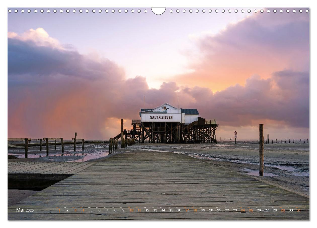 Bild: 9783383868214 | Nordseeurlaub in St. Peter-Ording (Wandkalender 2025 DIN A3 quer),...