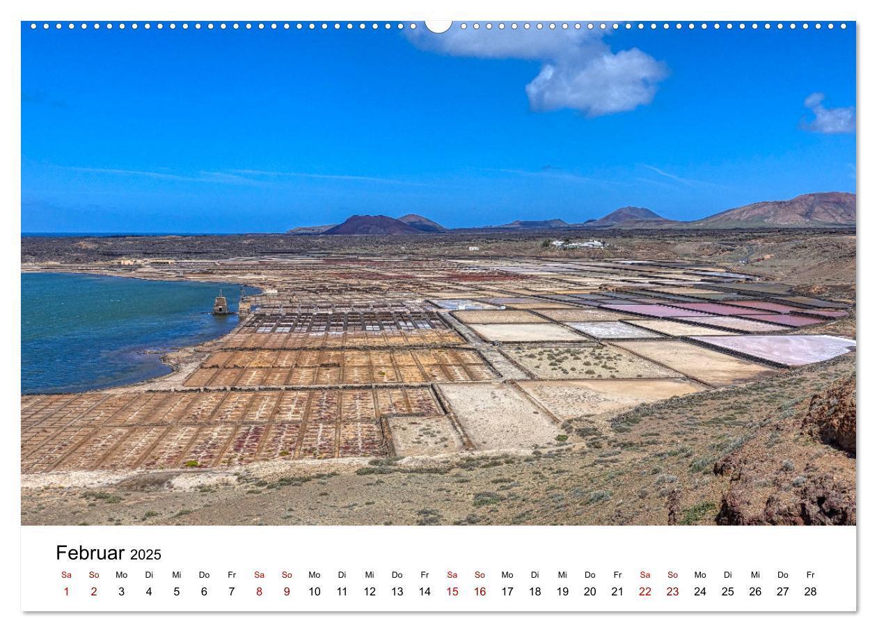 Bild: 9783435074624 | Lanzarote - Insel der spektakulären Landschaften (Wandkalender 2025...