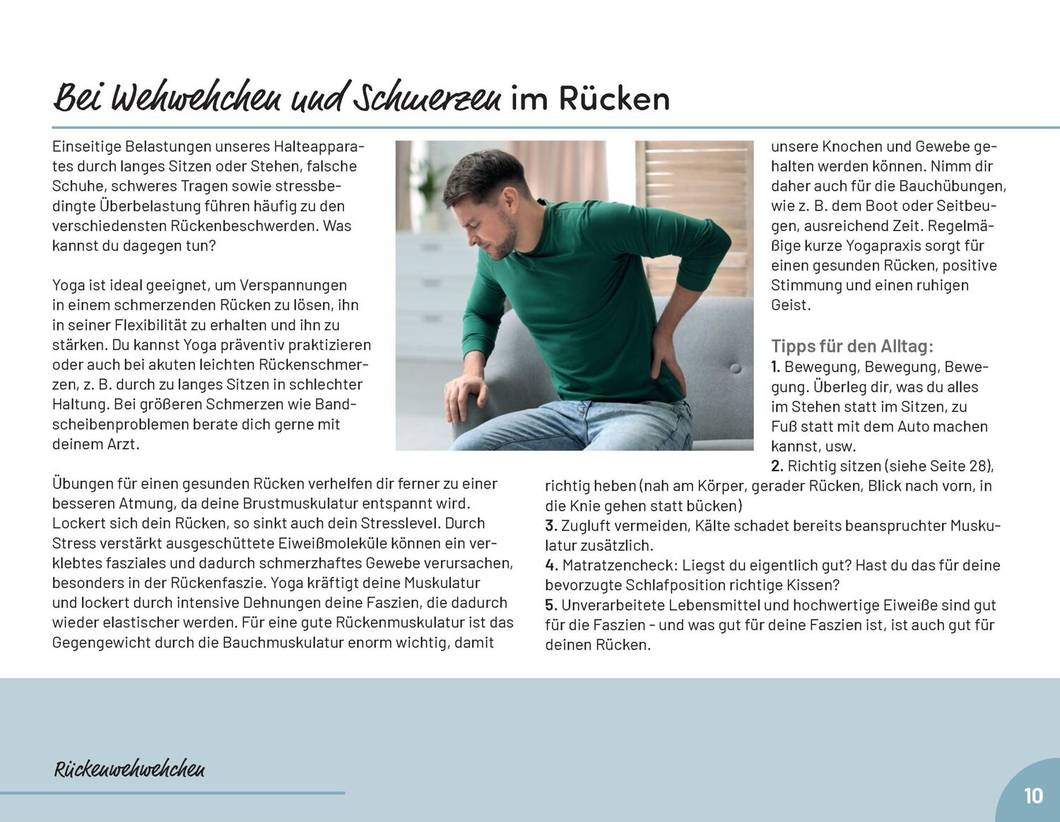 Bild: 9783625192725 | 10-Minuten-Yoga gegen Alltagswehwehchen | Kristin Peschutter | Buch