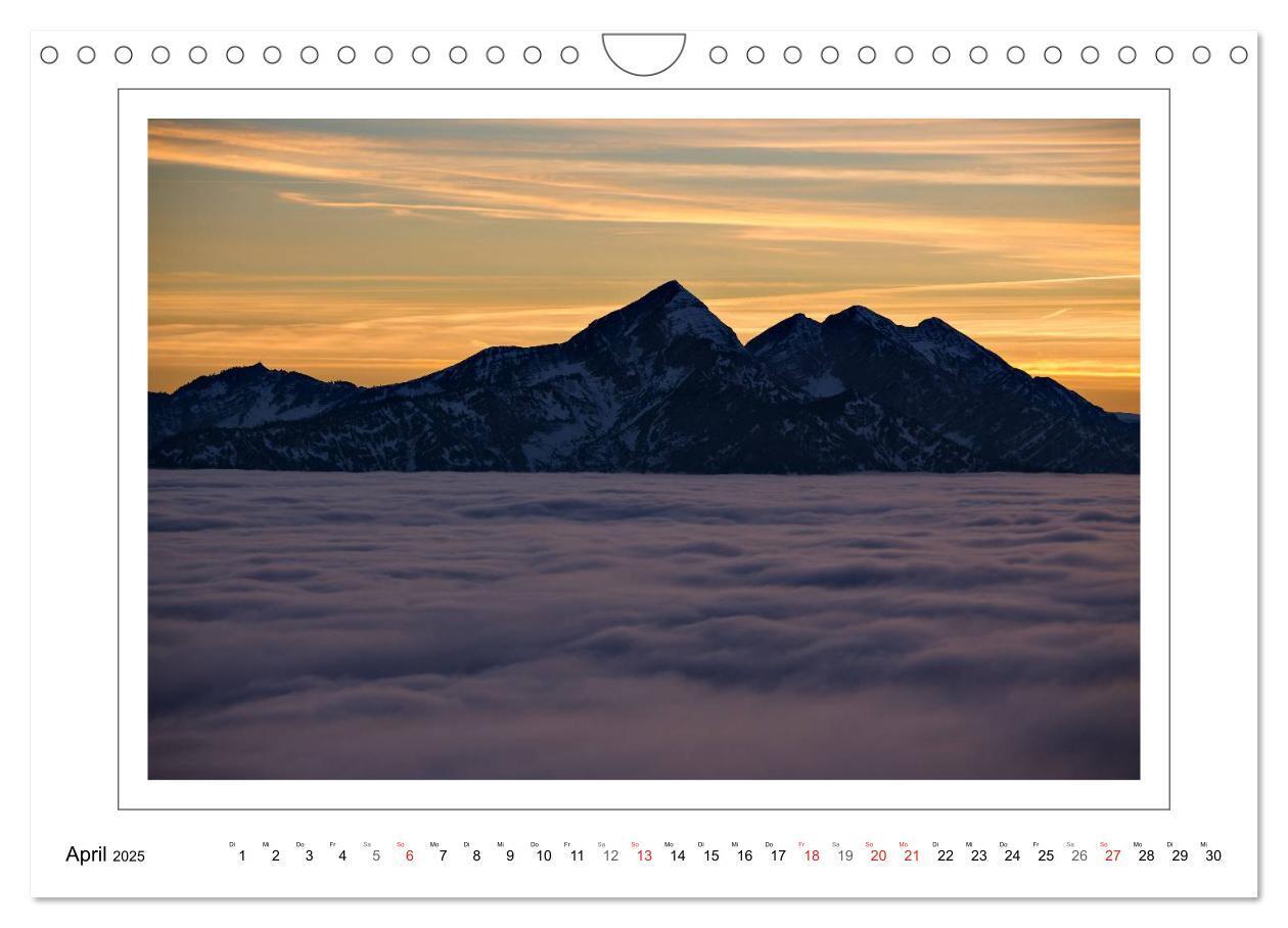 Bild: 9783435464012 | Unterwegs in den Chiemgauer Alpen (Wandkalender 2025 DIN A4 quer),...