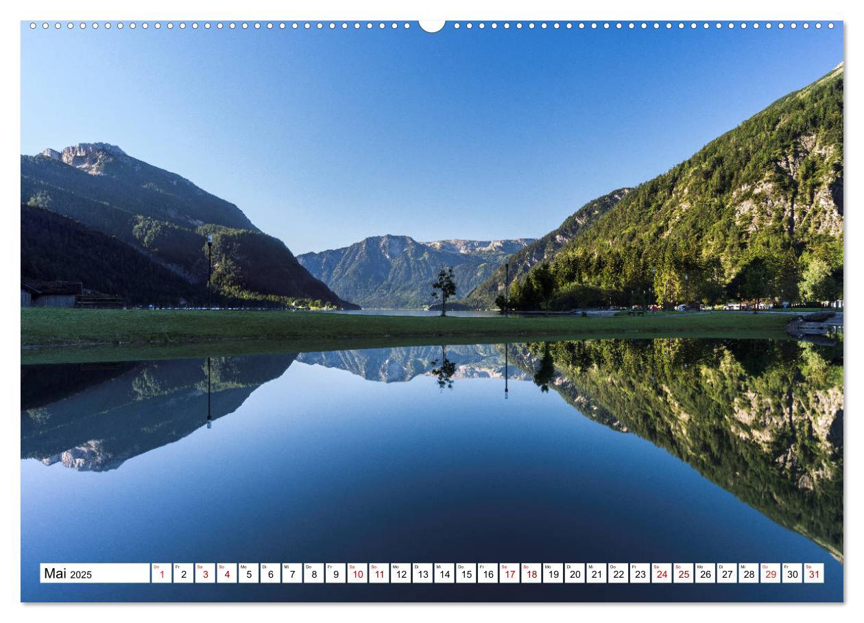 Bild: 9783435125289 | Alpen gespiegelt (Wandkalender 2025 DIN A2 quer), CALVENDO...