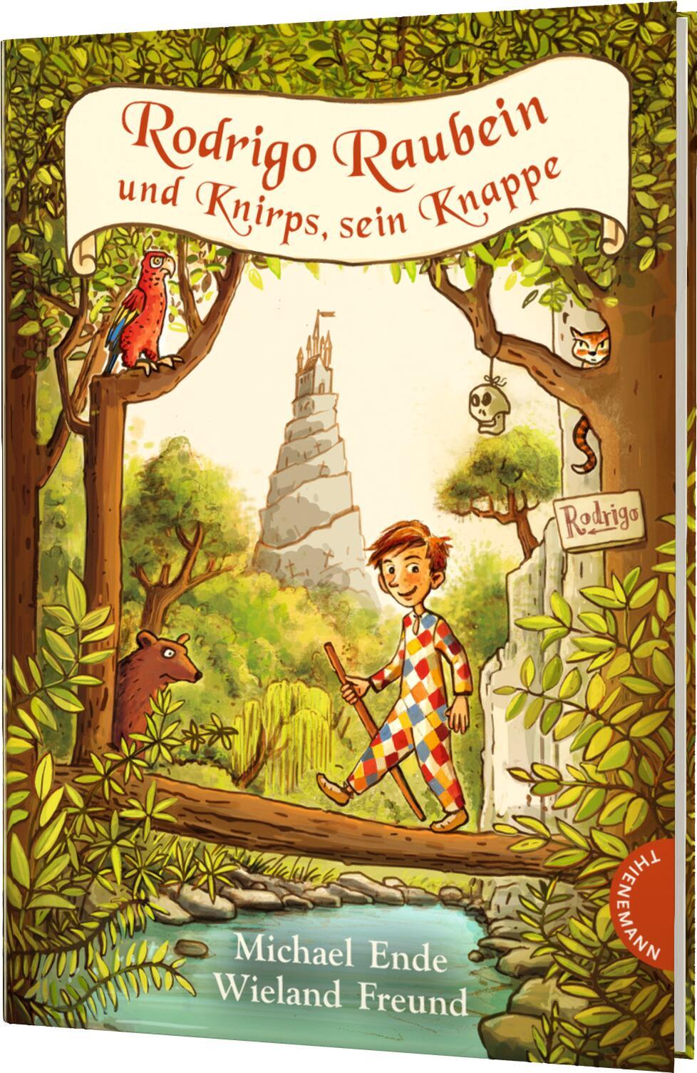 Cover: 9783522185004 | Rodrigo Raubein und Knirps, sein Knappe | Michael Ende (u. a.) | Buch